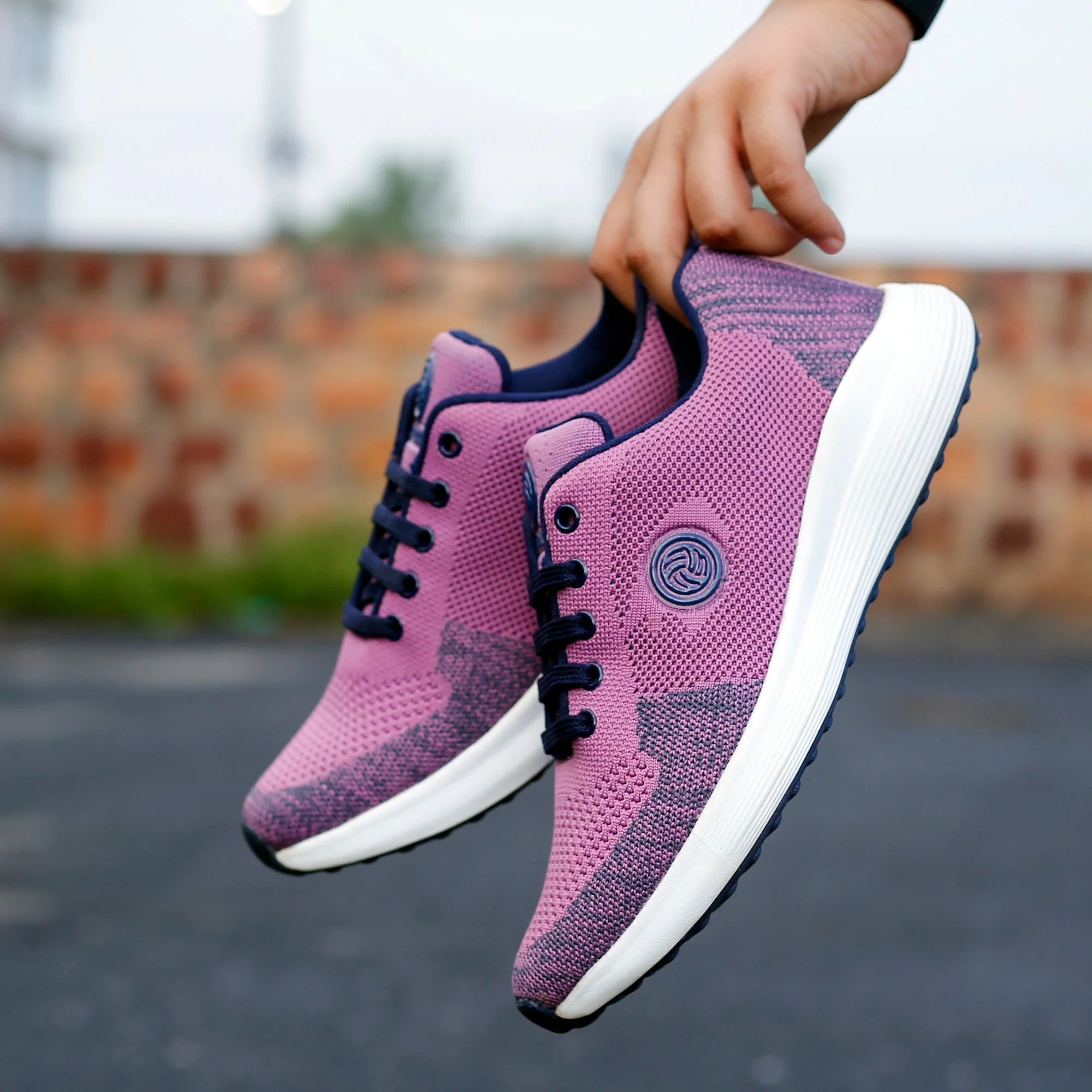 Bacca Bucci TOKYO Running Shoes for Women | Pink & Purple Women Walking Shoes - Image 3